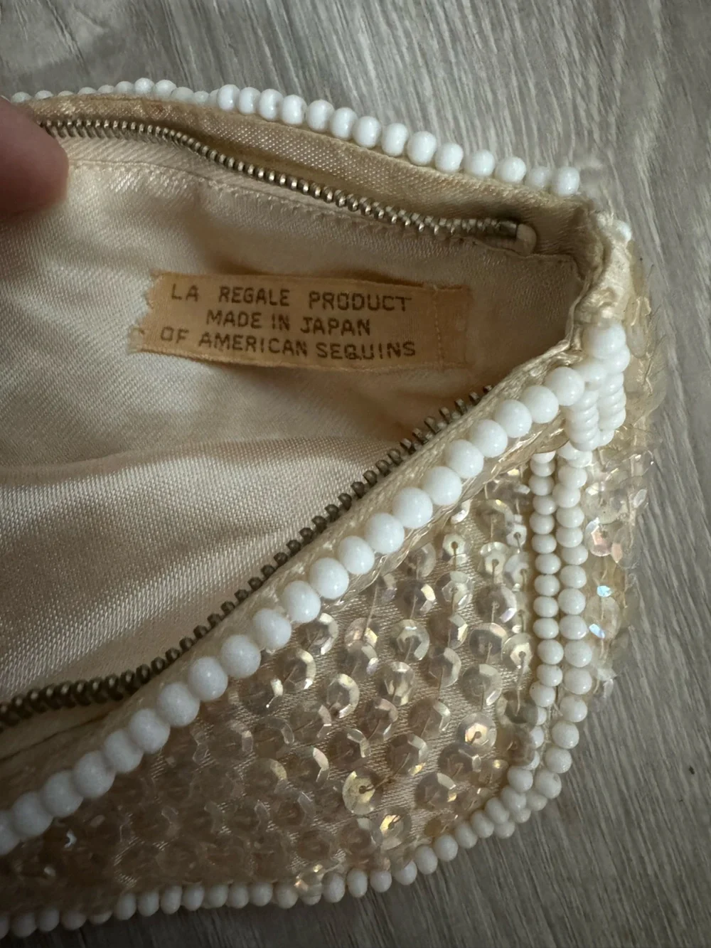 Vintage Beaded Clutch